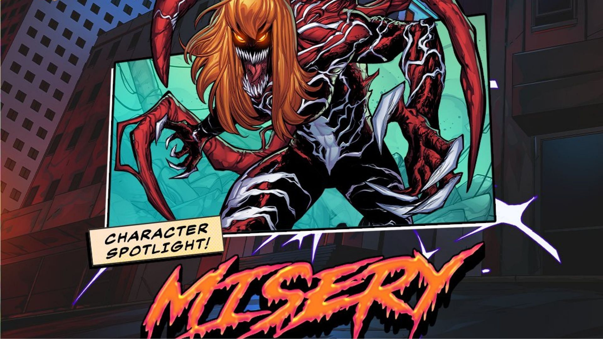 Misery, the latest card in Marvel Snap (Image via Nuverse)