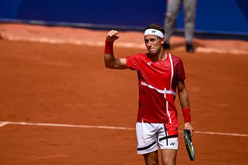 Casper Ruud representing Norway at the Paris Olympics - Source: Getty