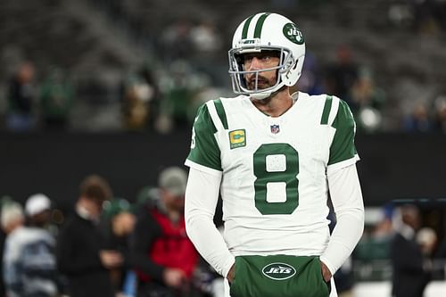 Aaron Rodgers during Buffalo Bills vs. New York Jets - Source: Getty