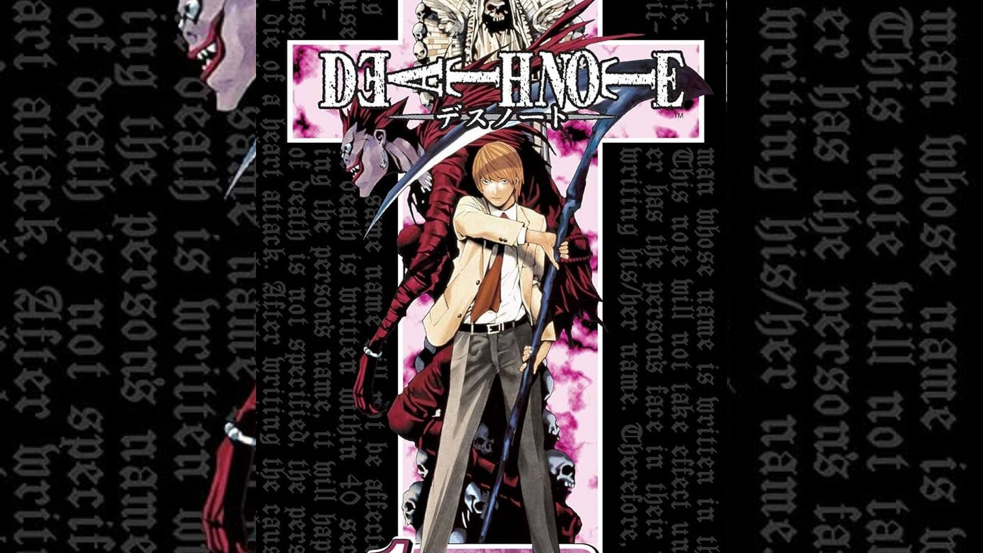 Death Note by Tsugumi Ohba and Takeshi Obata (Image via Shueisha)