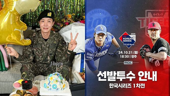 “WELCOME BACK J-HOPE” — Fans celebrate as BTS’ idol is reported to throw the first pitcher at 2024 Korean Series, marking his post-discharge comeback