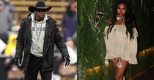 PHOTO: Coach Prime’s daughter Deiondra Sanders dresses up son in brown overalls during Colorado trip