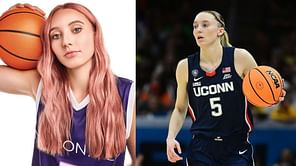 WATCH: UConn’s Paige Bueckers brings back her viral pink hair as she collaborates with Madison Reed again