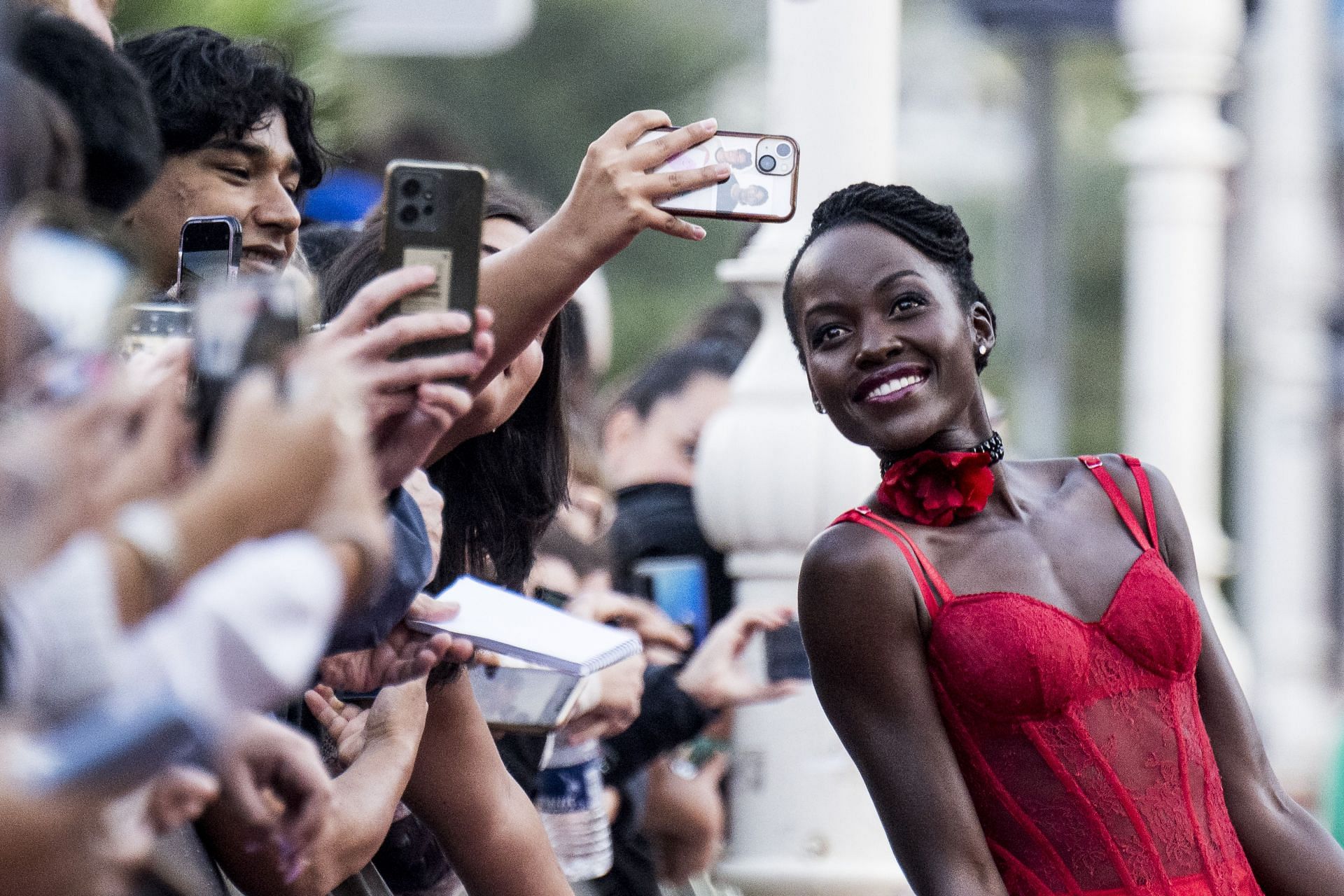 Lupita Nyong leads the voice cast of The Wild Robot(Image via Getty)