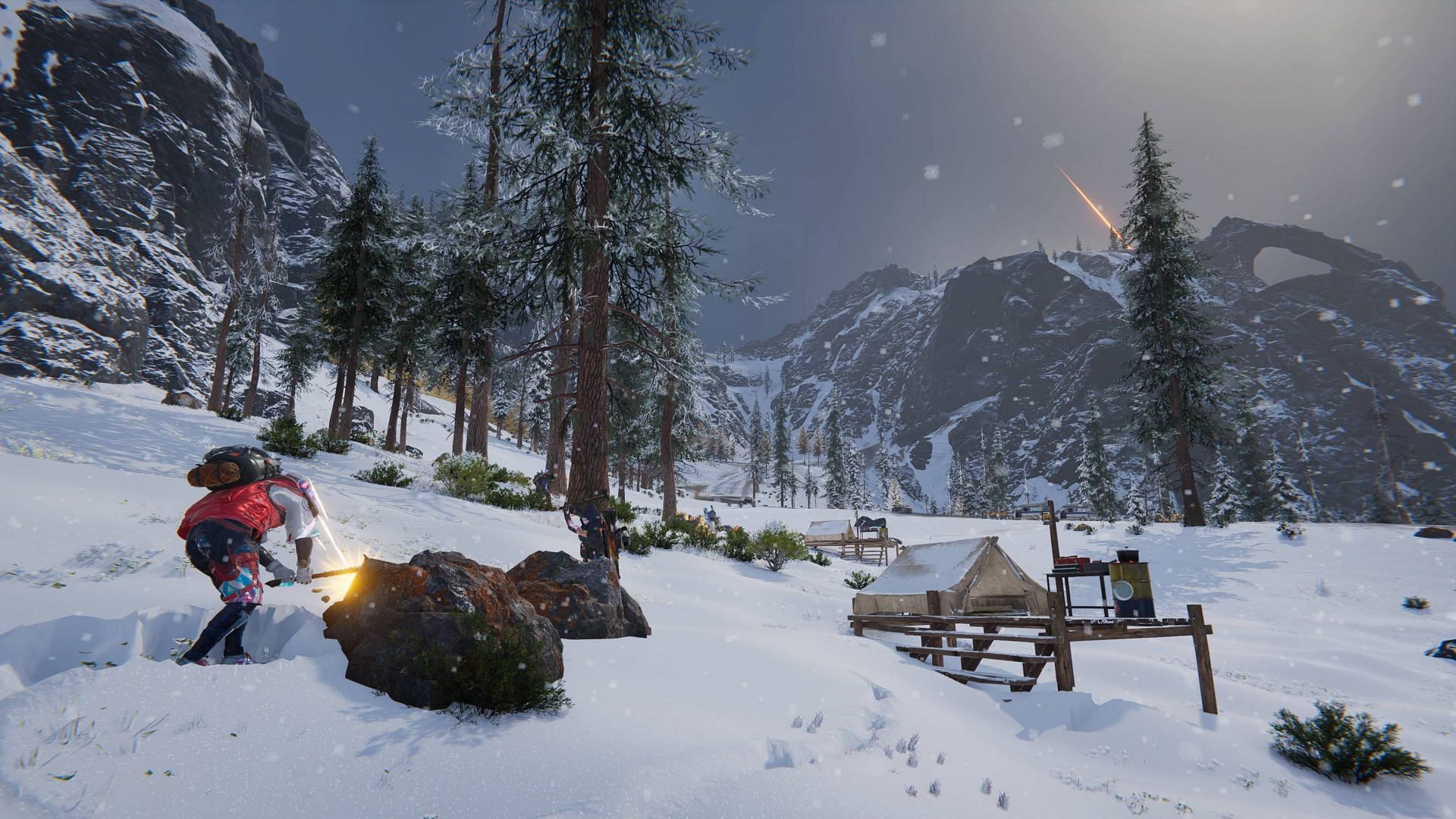 The Way of the Winter update added a new temperature mechanic in Once Human (Image via Starry Stuido)