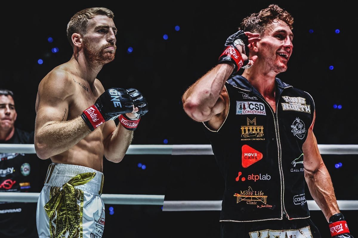 Jonathan Haggerty and Nico Carrillo - Photo by ONE Championship