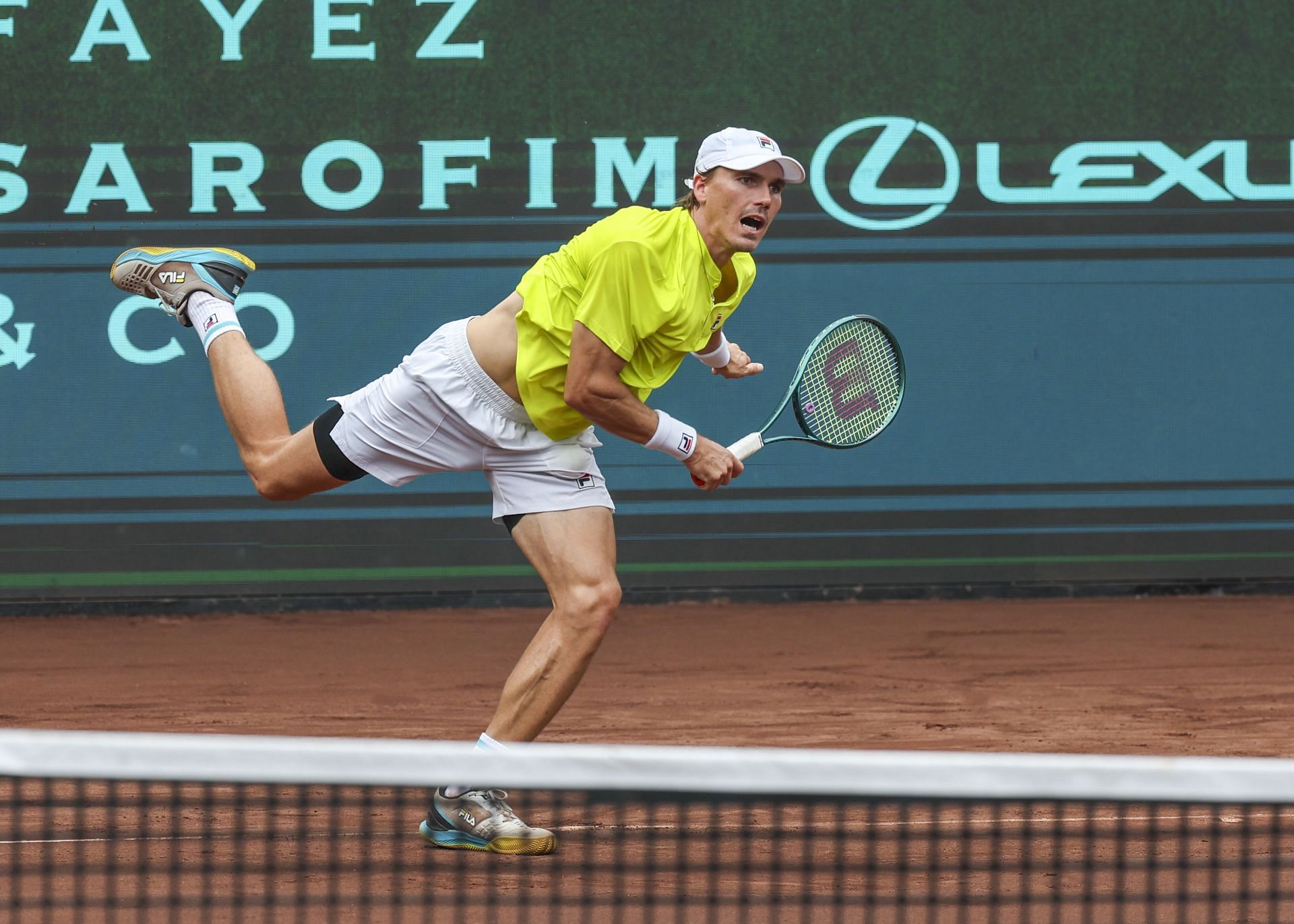 Kypson in action at the US Clay Court Championships - Source: Getty