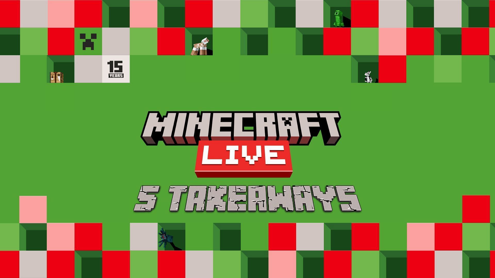 5 key takeaways from Minecraft Live 2024