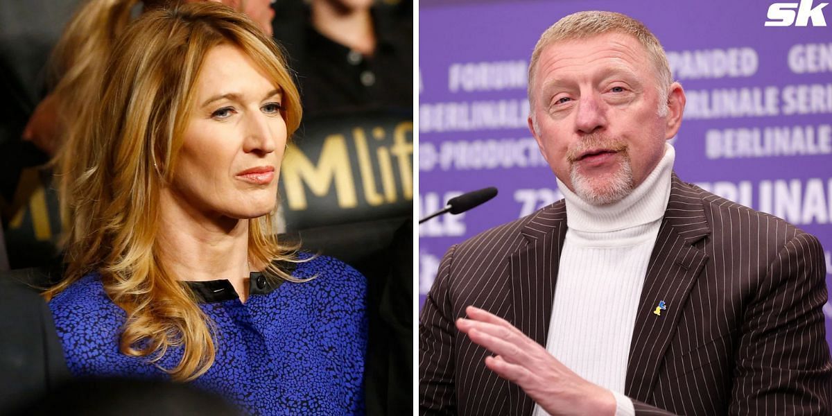 Steffi Graf (L) and Boris Becker (R) (Image Source: Getty)