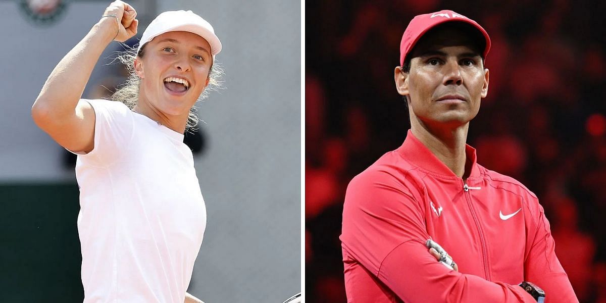 You're the biggest inspiration I ever had in tennis" - Iga Swiatek sends  emotional tribute message to Rafael Nadal after retirement announcement