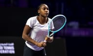 Coco Gauff practicing ahead of the WTA Finals (Image Source: Getty)