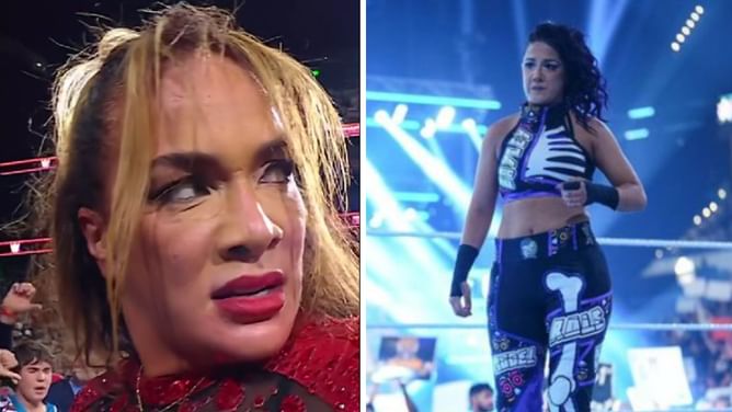 Nia Jax suffers visible pinfall loss to Bayley at WWE Bad Blood; retains title