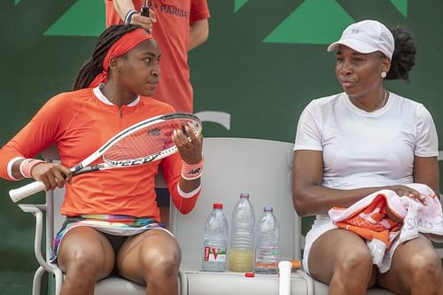 Coco Gauff and Venus Williams (Source: Getty)