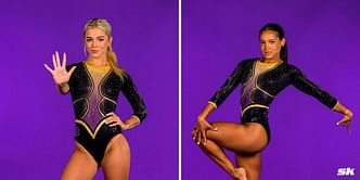 In Pictures: Olivia Dunne, Haleigh Bryant and other LSU gymnasts prepare in the gym ahead of their NCAA season debut