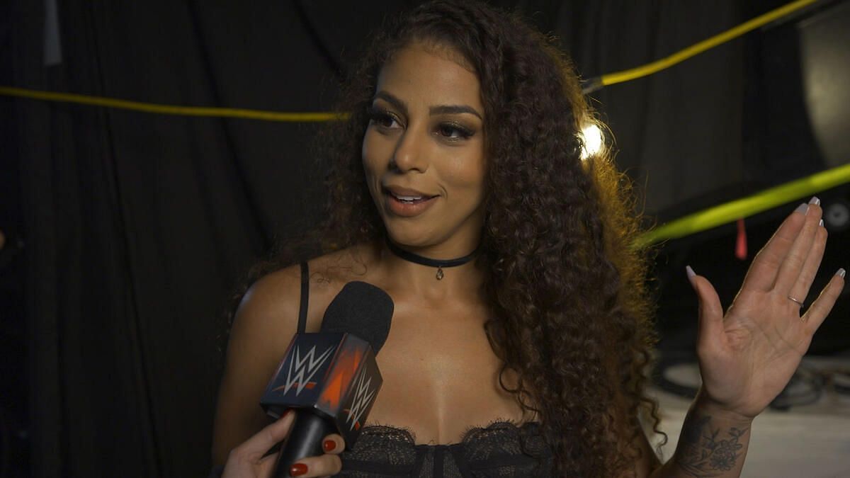 Samantha Irvin is no longer with WWE [Image Credit: wwe.com]