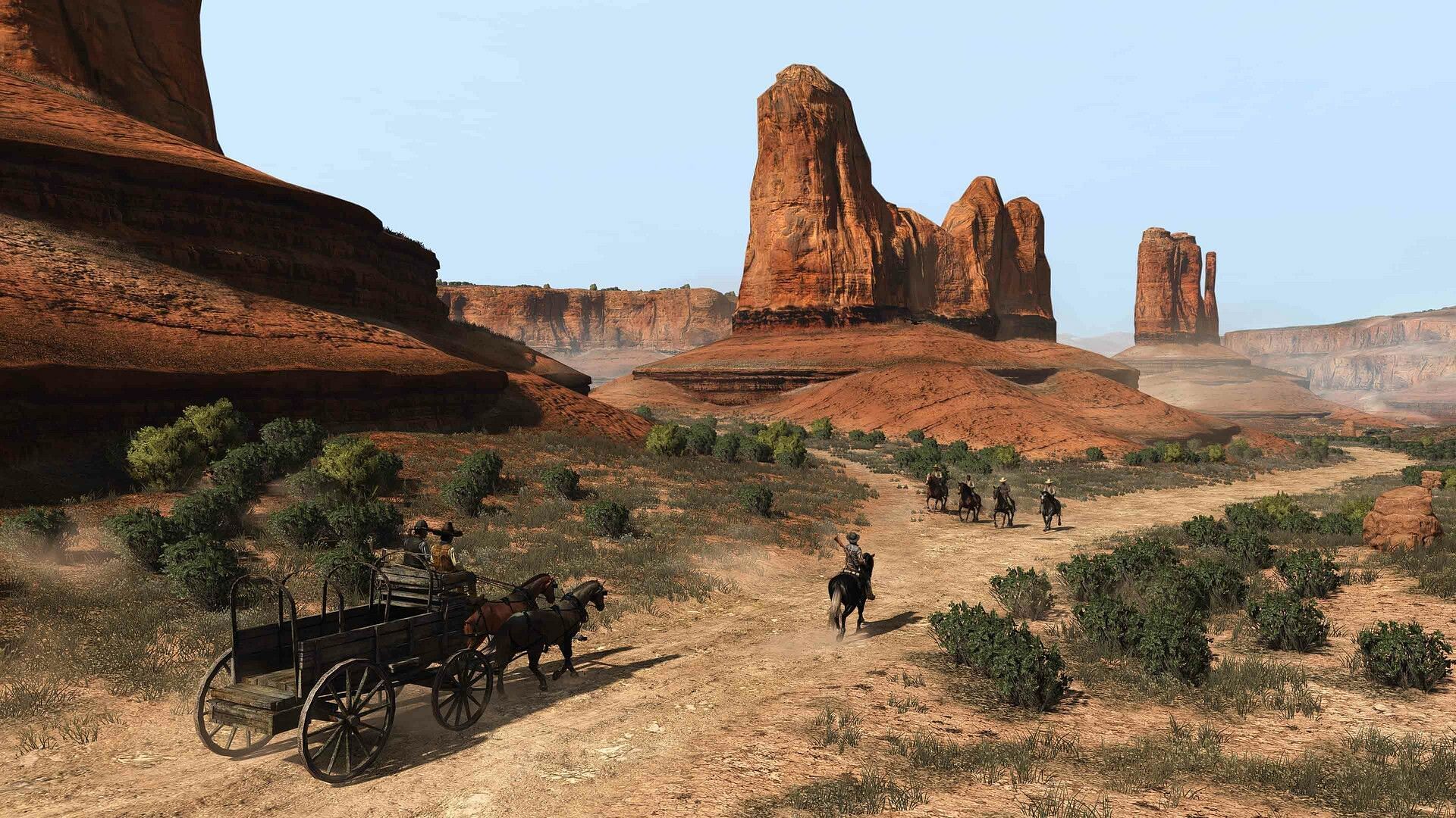 The Nvidia RTX 4080 Super can deliver sky-high framerates in Red Dead Redemption (Image via Rockstar)