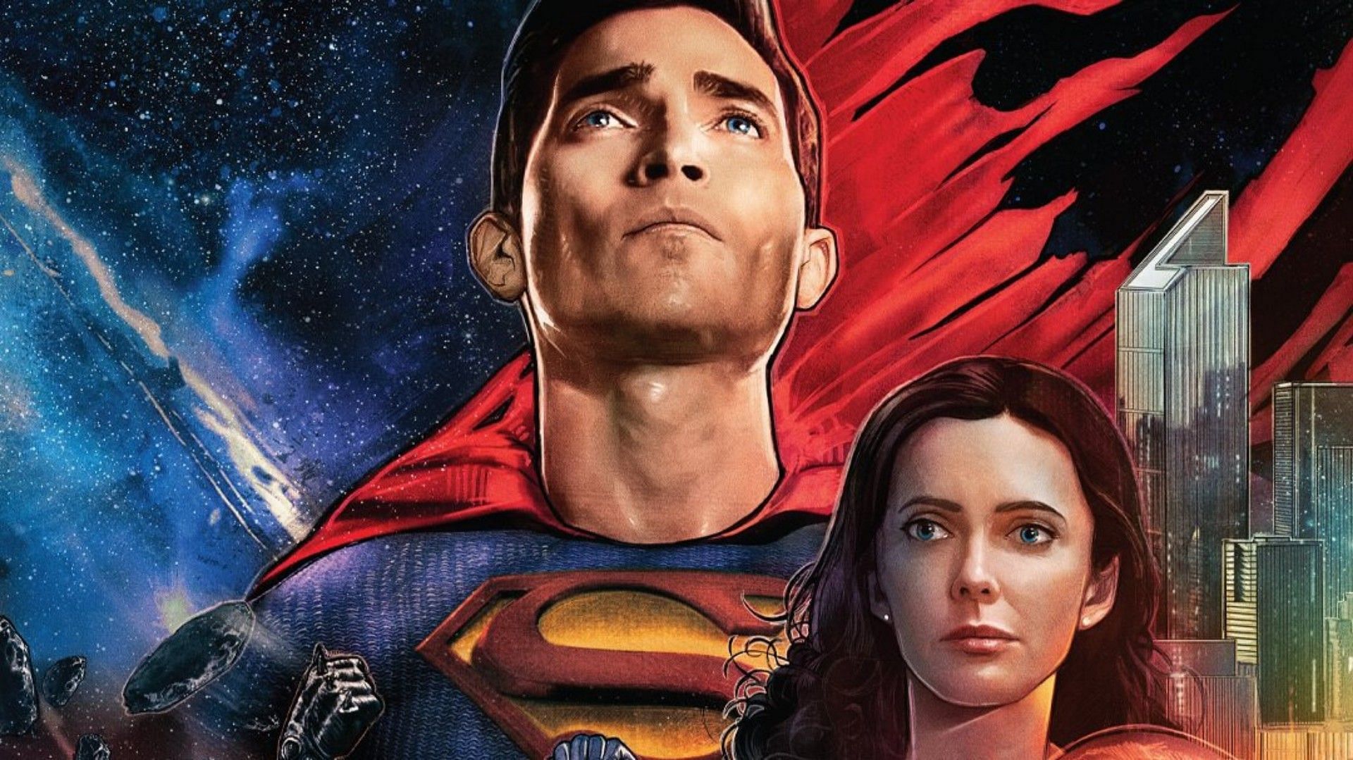 A poster for Superman &amp; Lois season 4 (Image via @cwsupermanlois on X)