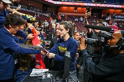 WATCH: Caitlin Clark inspires new look for dog mascot at boyfriend Connor McCaffery's Butler team