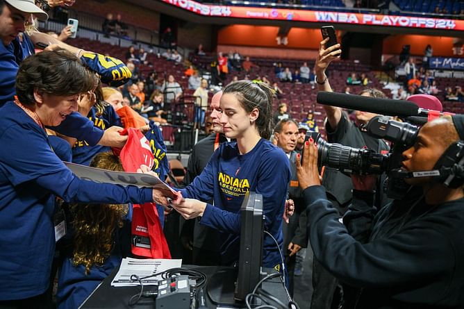 WATCH: Caitlin Clark inspires new look for dog mascot at boyfriend Connor McCaffery's Butler team