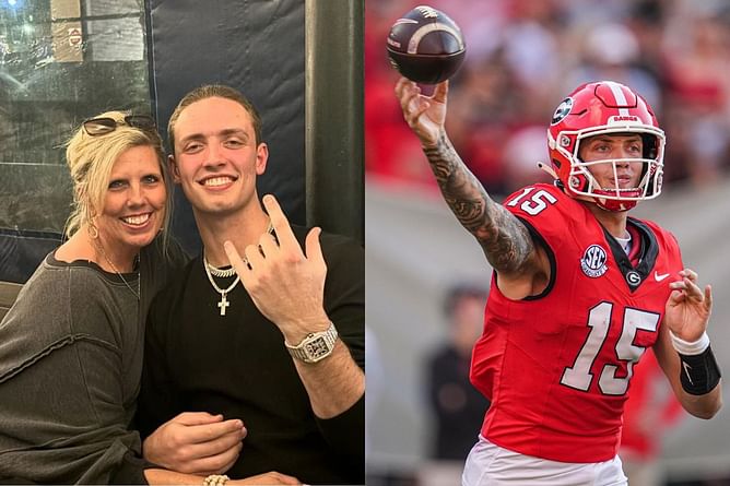 Georgia QB Carson Beck's proud mom Tracy dedicates a heartwarming message for son after Auburn victory