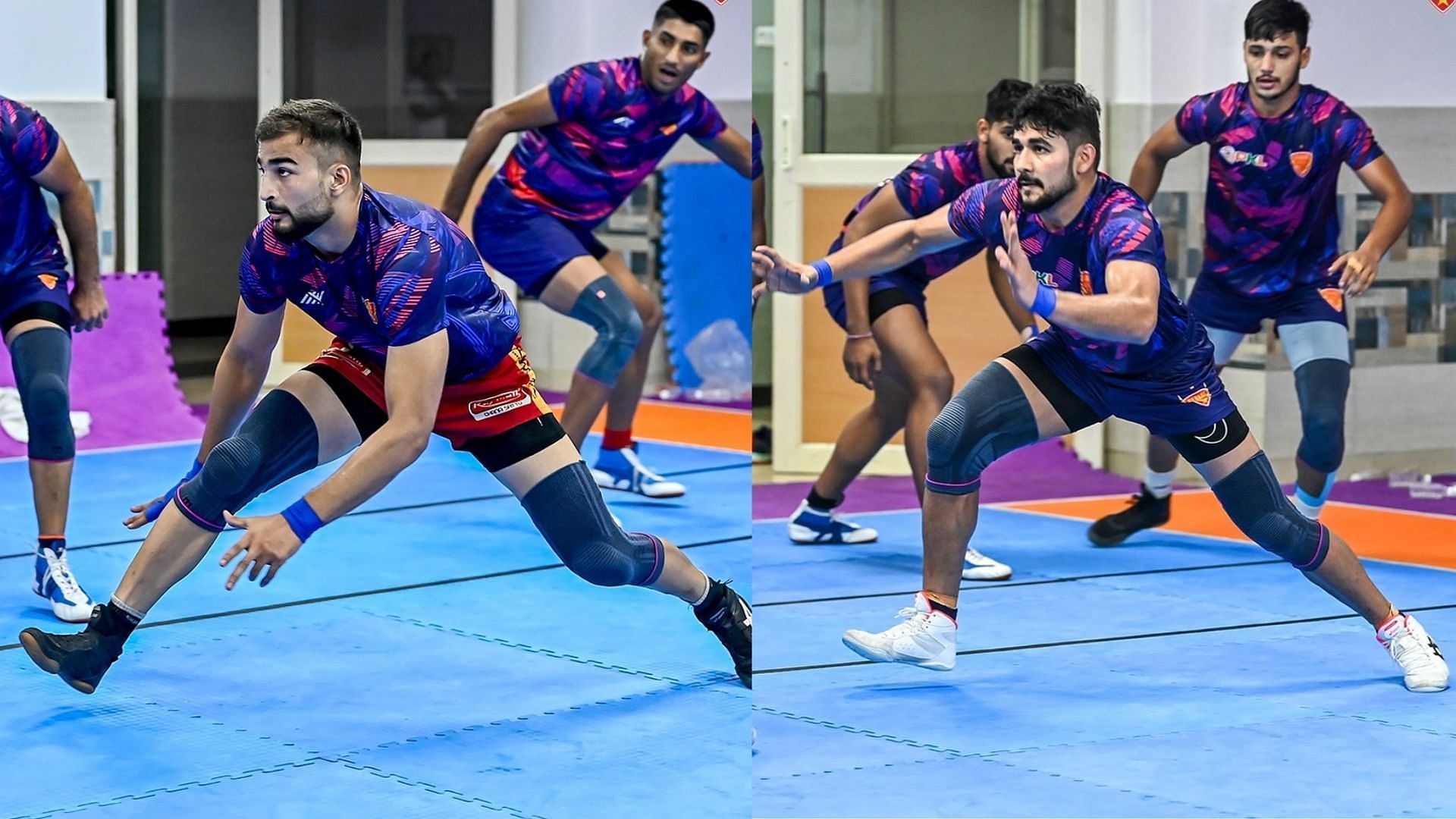 Pro Kabaddi 2024: Predicting the playing 7 for Dabang Delhi KC for PKL 11 (Images via Dabang Delhi KC/IG)