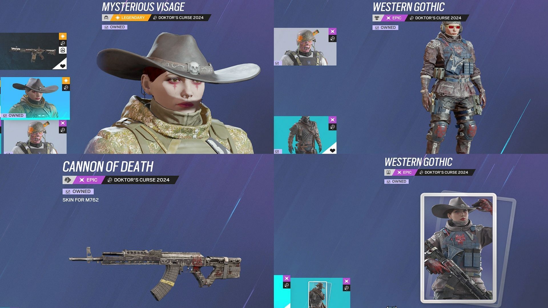 All the contents of the Zofia AntiHero Bundle (Image via Ubisoft)