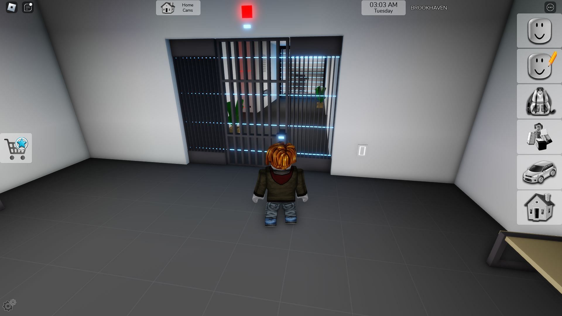 The entrance to the underground vault (Image via Roblox)