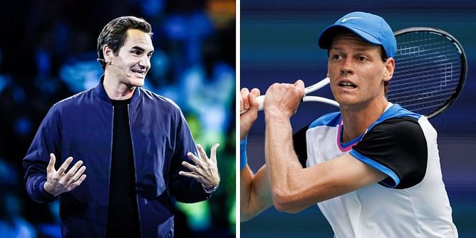 WATCH: Roger Federer's presence makes Tomas Machac hilariously ask crowd for attention during Shanghai Masters SF against Jannik Sinner