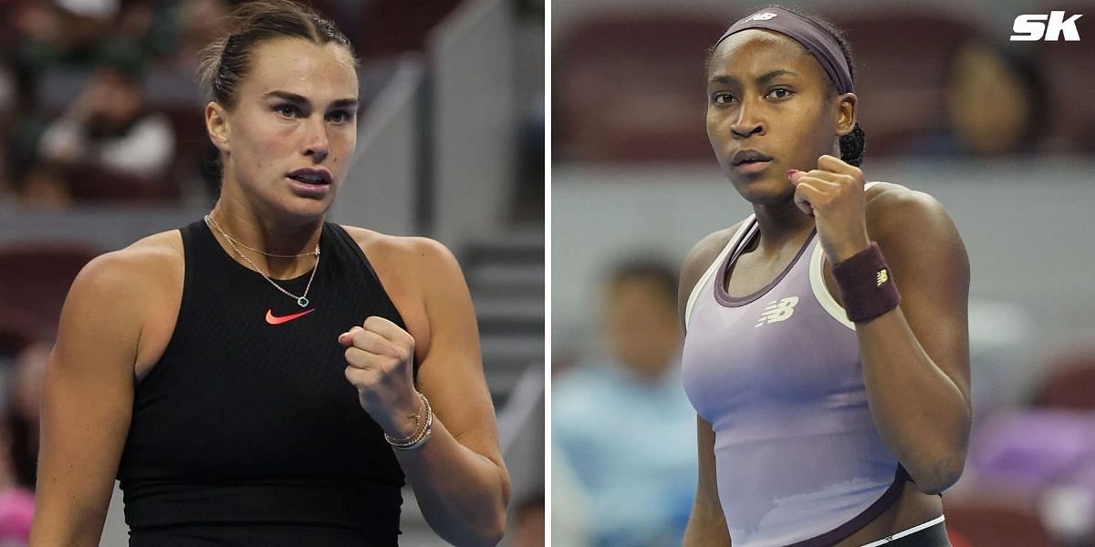 Coco Gauff, Aryna Sabalenka Wuhan Open