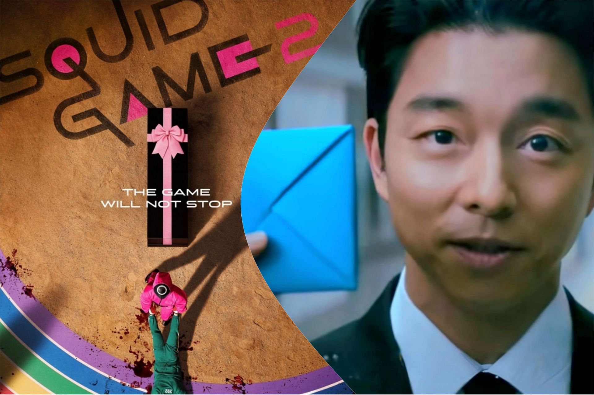 Netflix unveiled a new teaser for Squid Game Season 2, featuring Gong-yoo&rsquo;s return (Image via Instagram/@netflixkcontent and YouTube/@Netflix)