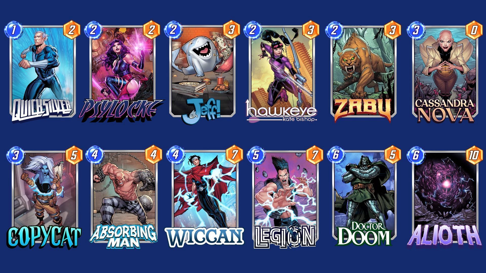 The Echoes of Control Deck is a control-oriented Marvel Snap Wiccan deck (Image via Nuverse)