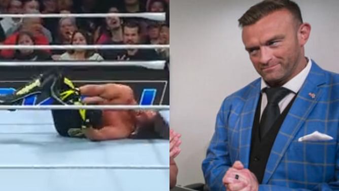 Nick Aldis addresses what's happening after AJ Styles' injury; announces two special championship matches for SmackDown after Bad Blood