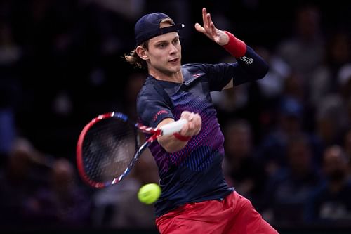 Zizou Bergs in action at the 2024 Paris Masters (Picture: Getty)