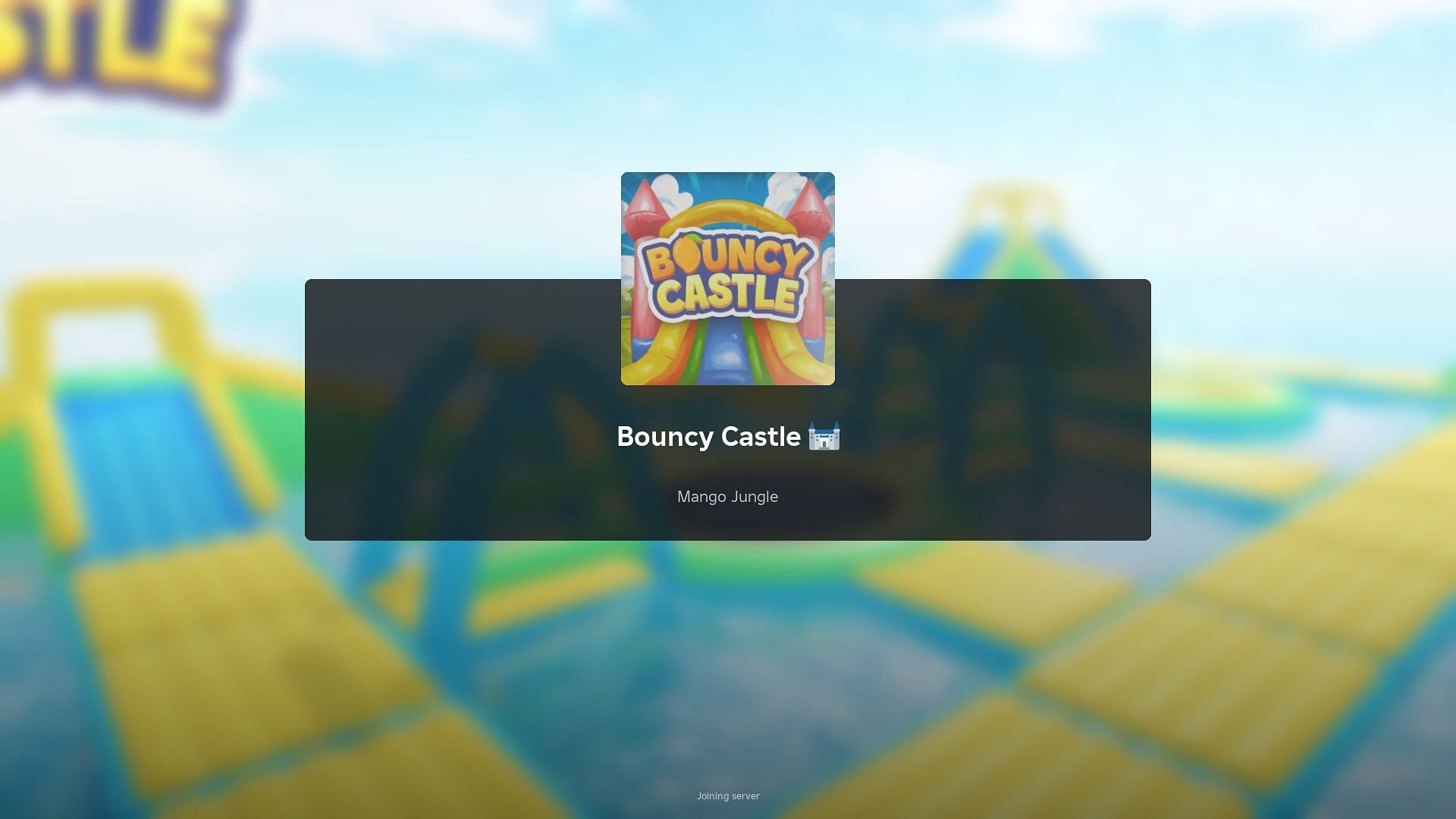 Roblox Bouncy Castle