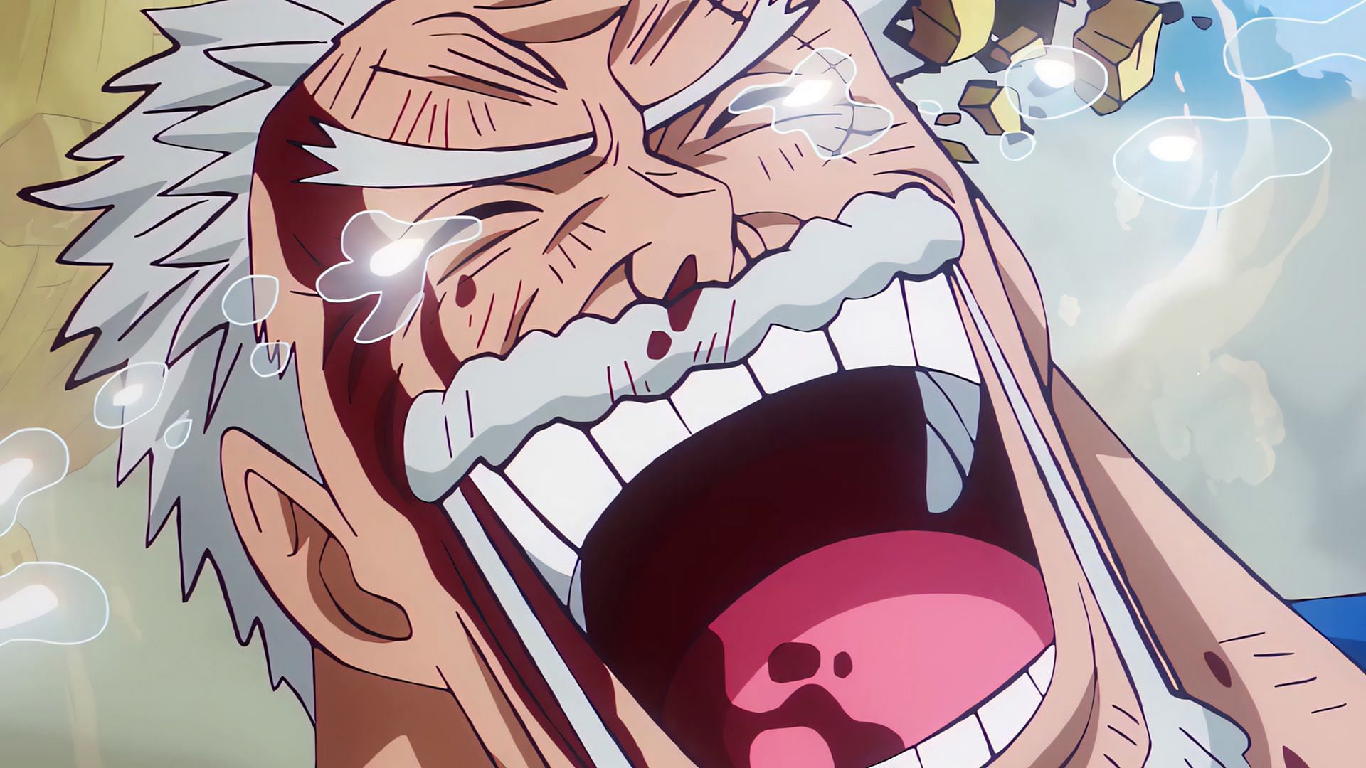 Garp is proud of Koby (Image via Toei Animation)