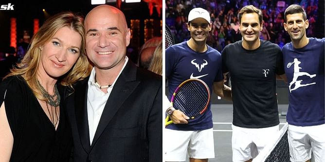 "I see a person like my wife Steffi Graf, who doesn’t need applause" - When Andre Agassi felt Djokovic saw Federer & Nadal's success as a 'blessing'