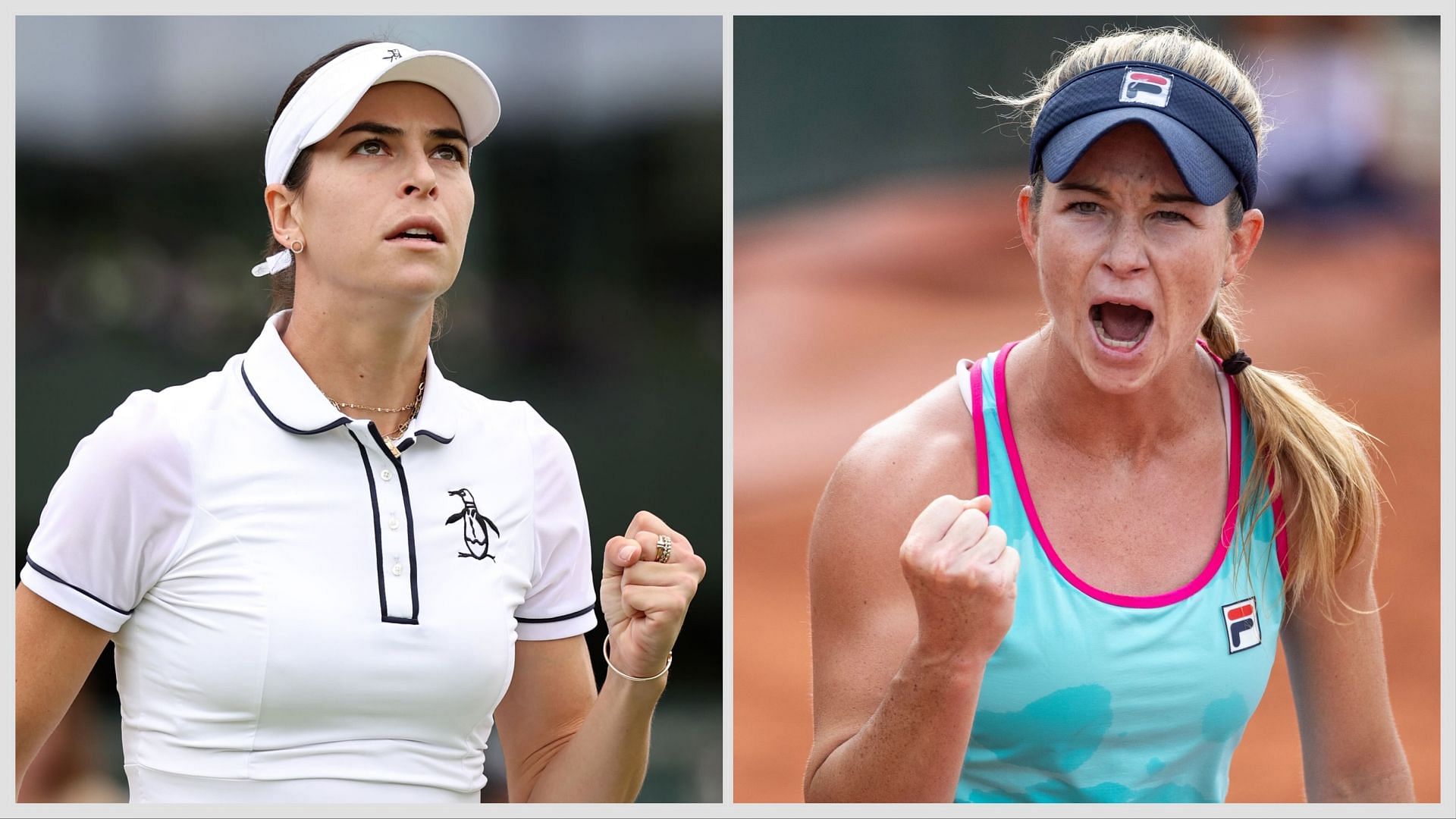 Ajla Tomljanovic vs Elizabeth Mandlik is one of the first-round matches at the Merida Open 2024. (Photos: Getty)