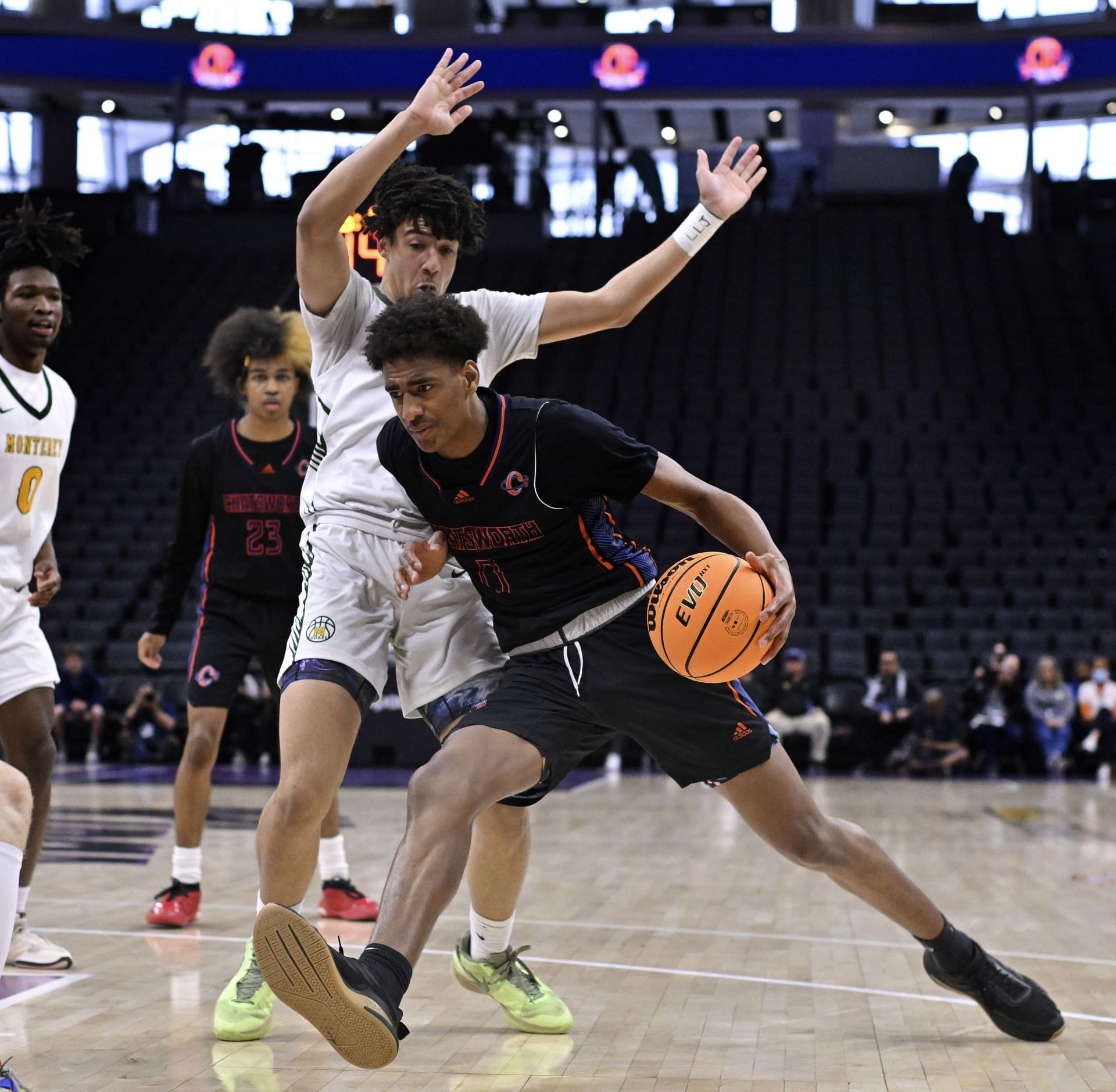 Day two CIF State basketball championship games at the Golden 1 Center in Sacramento. - Source: Getty