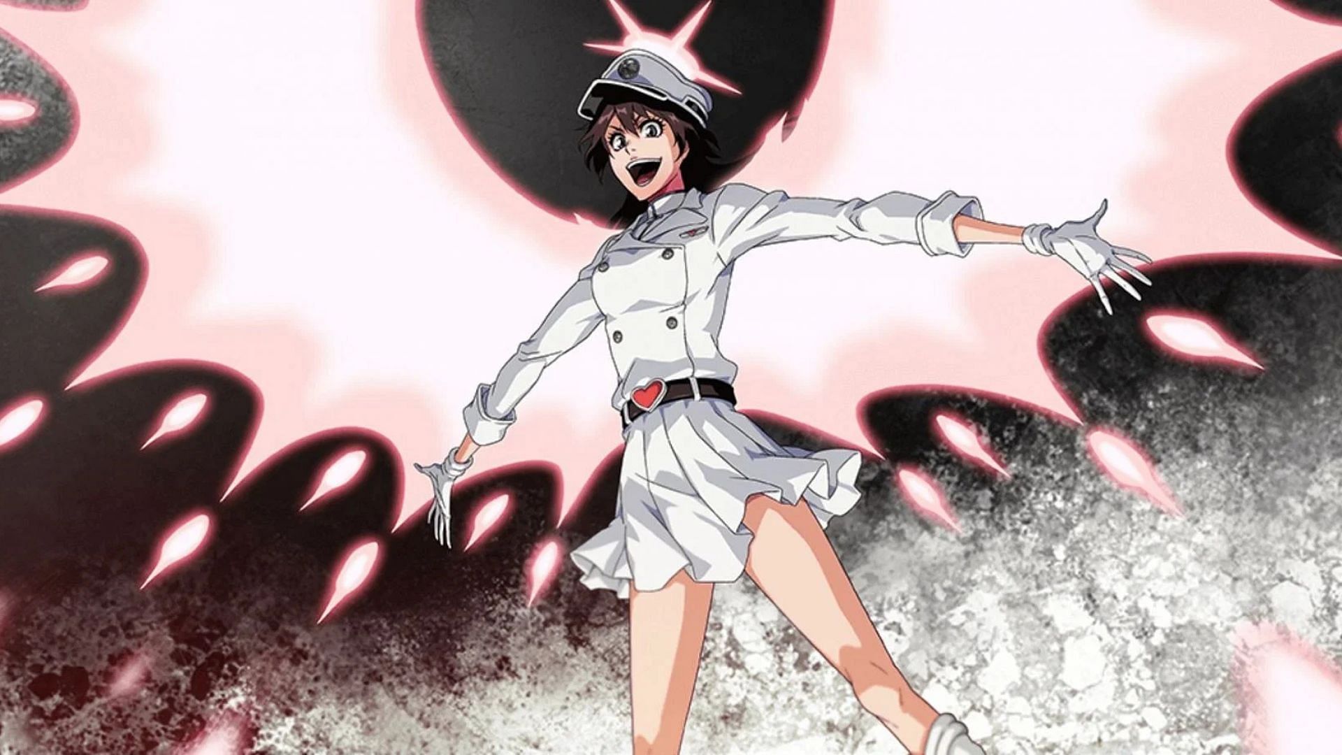 Bambietta Basterbine as shown in the anime series (Image via Shueisha)