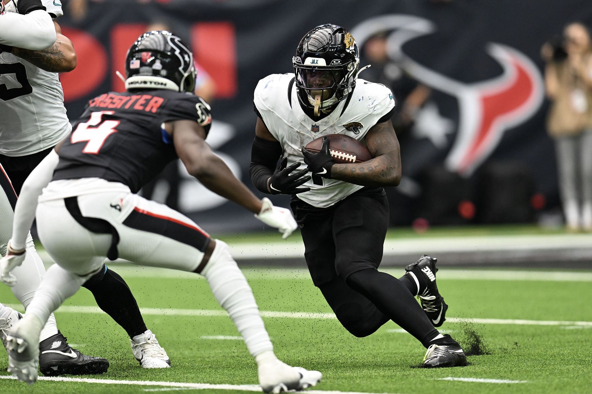 Travis Etienne during Jacksonville Jaguars v Houston Texans - Source: Getty