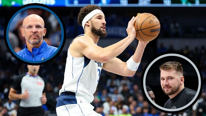 "Yesterday was big for him" - Jason Kidd gives insights into Klay Thompson's first skirmish next to Luka Doncic