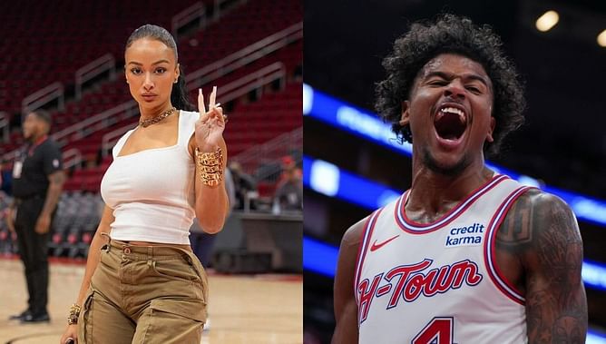 Jalen Green's baby mama Draya Michele reacts after Rockets star signs $106 million contract