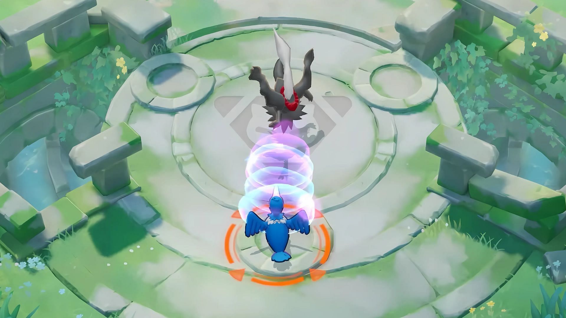 Darkrai as seen in the game (Image via The Pokemon Company)