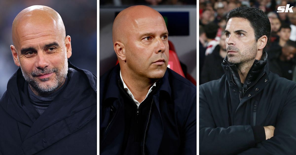Liverpool coach Arne Slot (M) highlights one thing his side need to do to win the Premier League title 