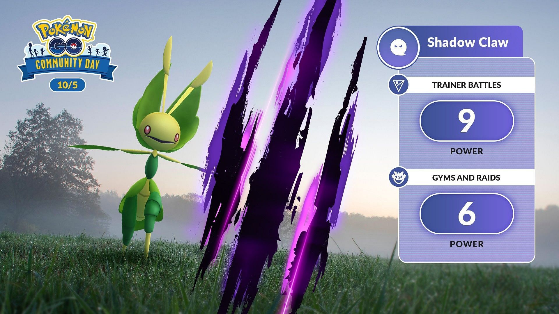 October 2024 Community Day Featured Attack (Image via Niantic)