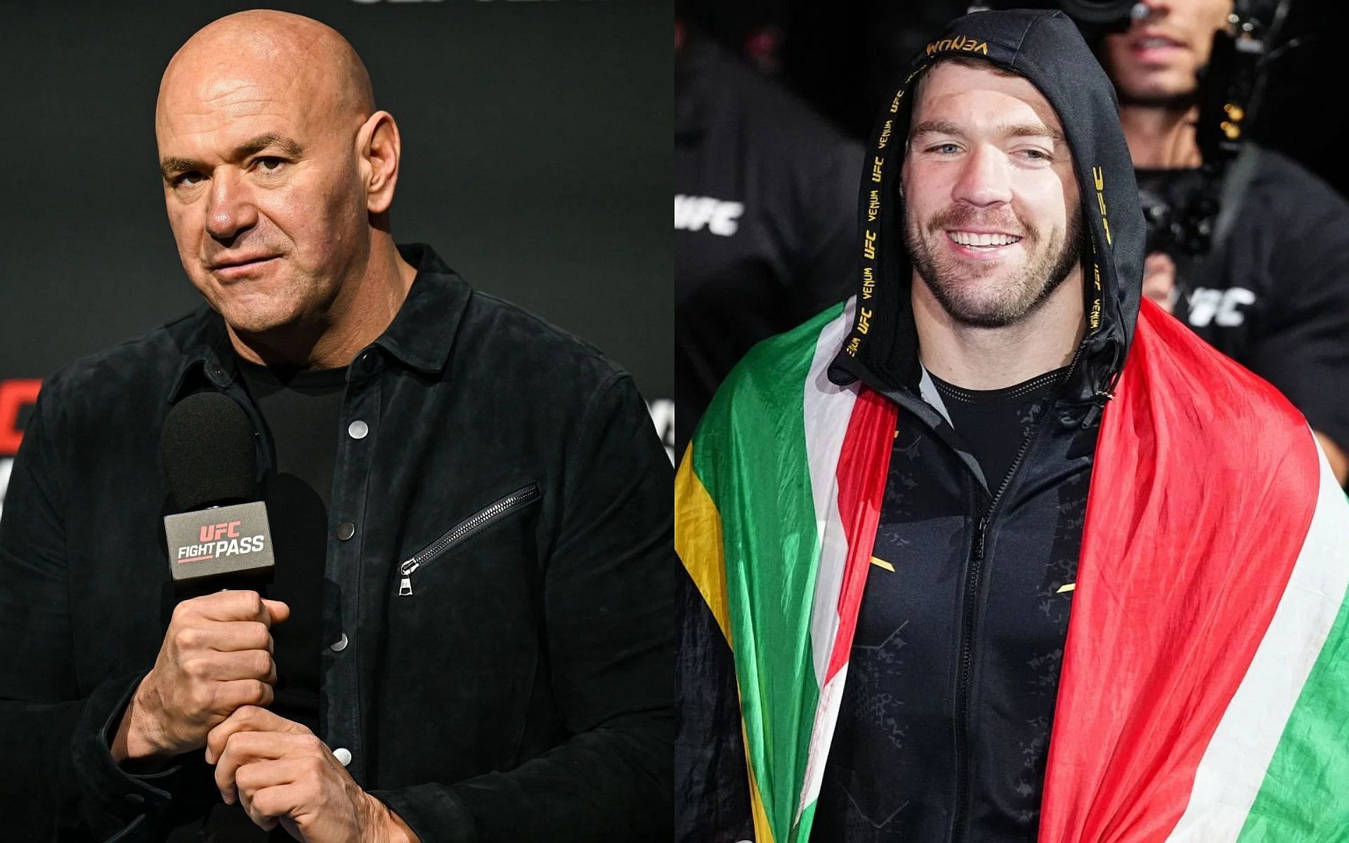 Dana White reveals Dricus du Plessis