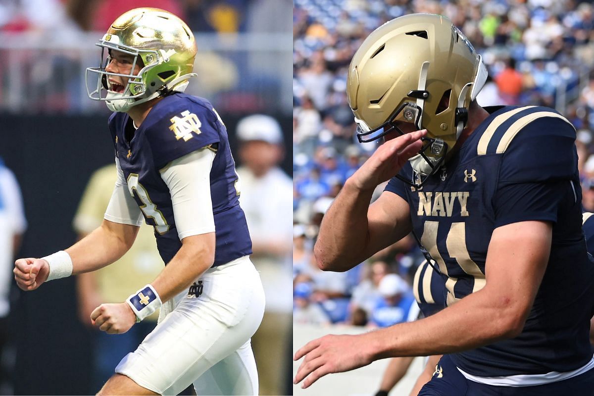 What radio station is Notre Dame vs. Navy on today? Details on Week 9 NCAA football coverage (Image Credits - IMAGN)