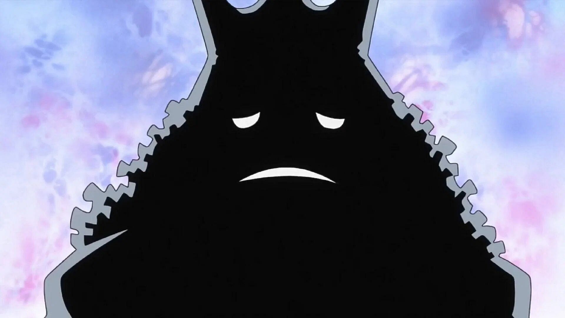 Loki&#039;s silhouette as seen in the anime (Image via Toei Animation).