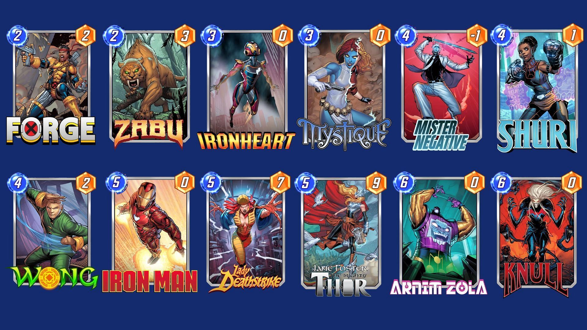 The Negative Deathstrike is a powerful Marvel Snap Lady Deathstrike deck (Image via Nuverse)