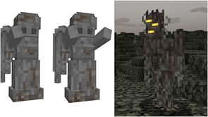 Creaking mob brings Minecraft Weeping Angels mod to life in the official game